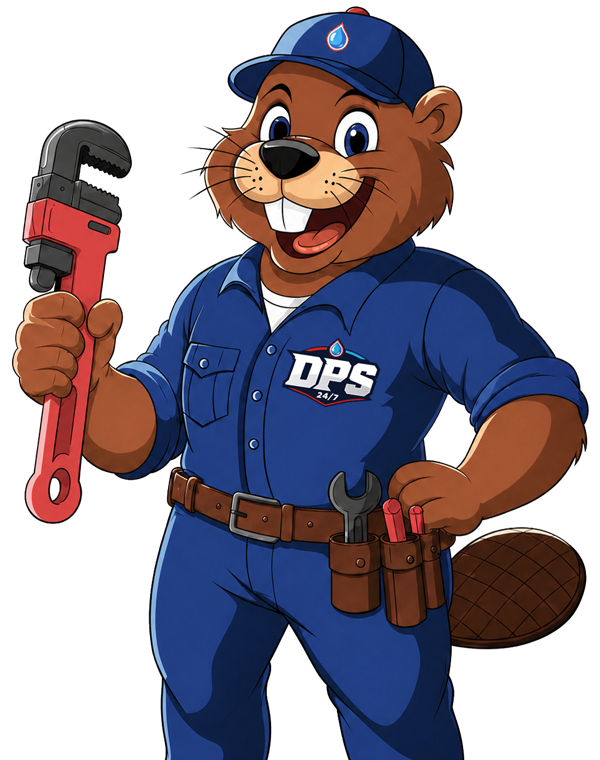 Beaver Bob the Plumber giving a thumbs-up